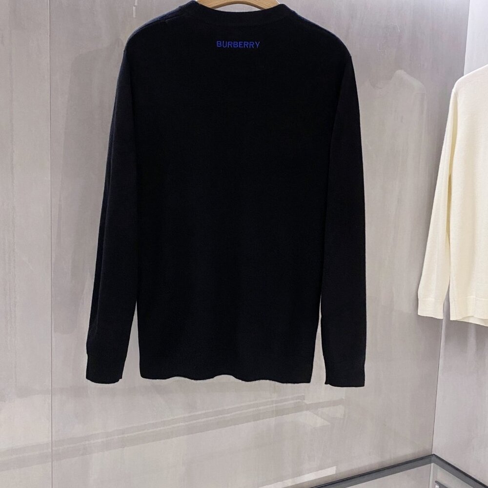 Burberry Black Classical Pattern Sweaters - image 3